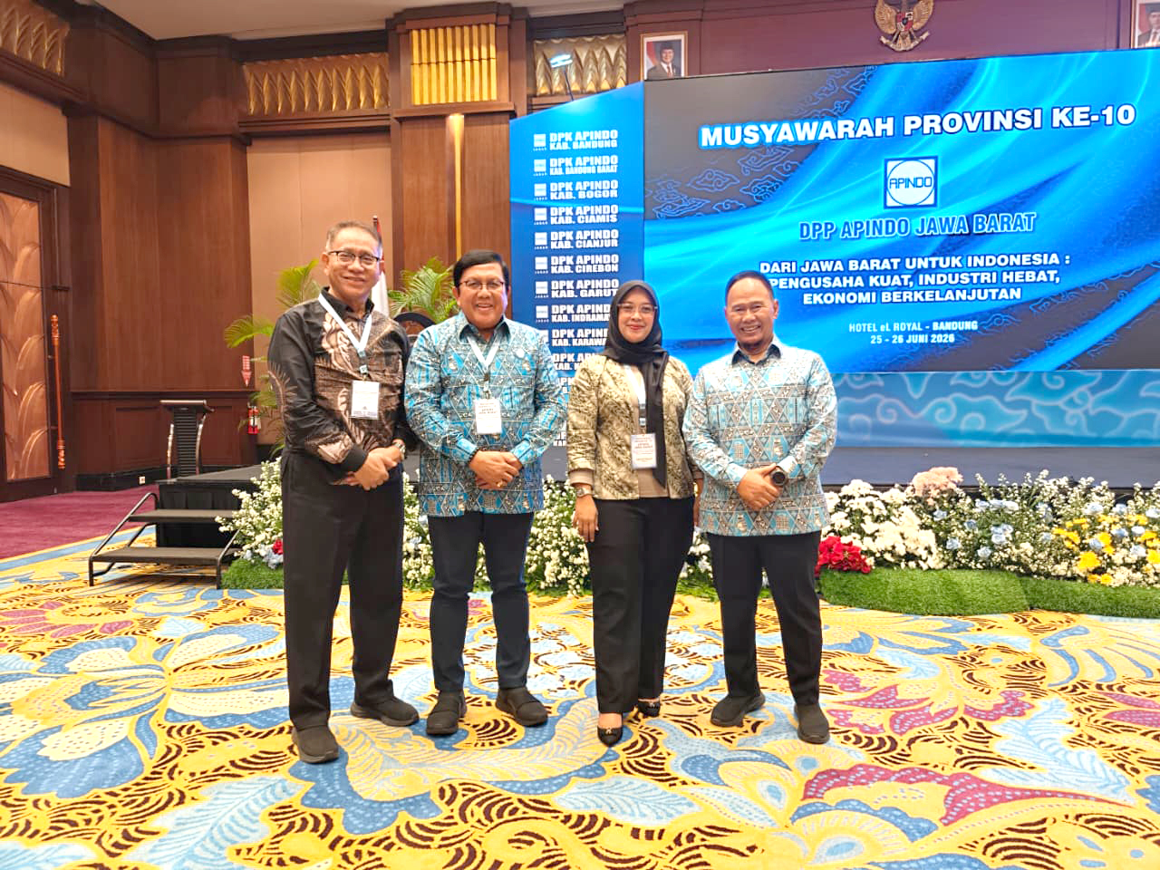 Mengikuti MUSPROV Ke - 10 DPP APINDO Provinsi Jawa Barat. ( Hari Pertama ))